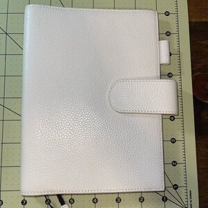 Moterm Leather Cover B6 - Cream